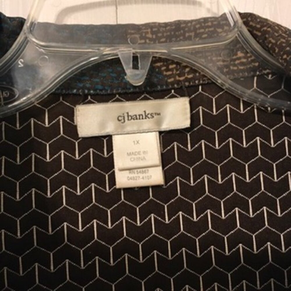 Cj Banks Quilted Reversible Vest - Picture 2 of 6